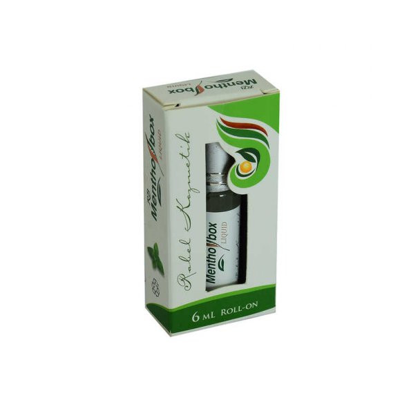 Menthol Masaj Yağı Likit Roll On Menthol Nane Limon Bitkisel Yağlar Karışımlı 6 ML