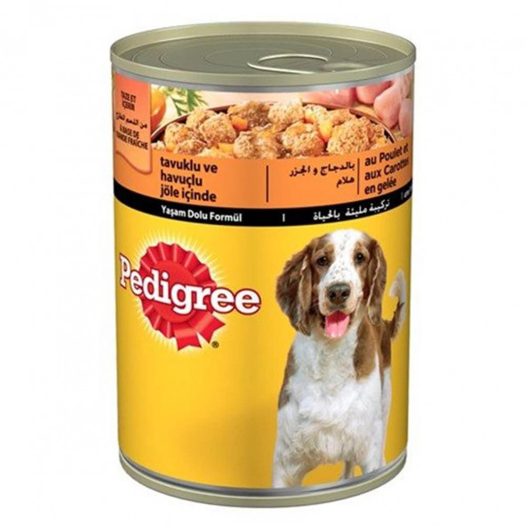 PediGree Tavuklu Konserve Köpek Maması 400 Gr
