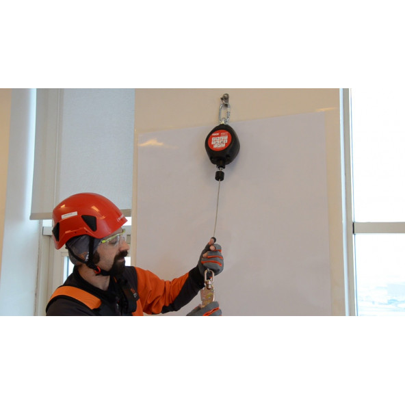 Haru 10 Mt Geri Sarımlı Düşüş Tutucu - 3