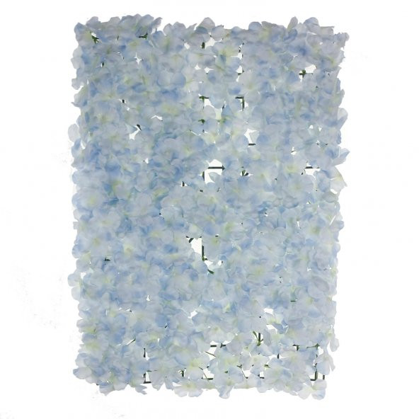 40x60cm Çiçek Panosu Panel (0,24m2) Ortanca Çiçekli - 11