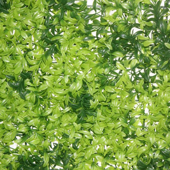 40x60cm Çiçek Panosu Panel (0,24m2) Yeşil İnce Yaprak - 2