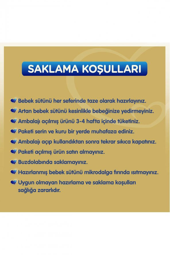 Bebelac Gold 1 Bebek Sütü 800 g 0-6 Ay - 6