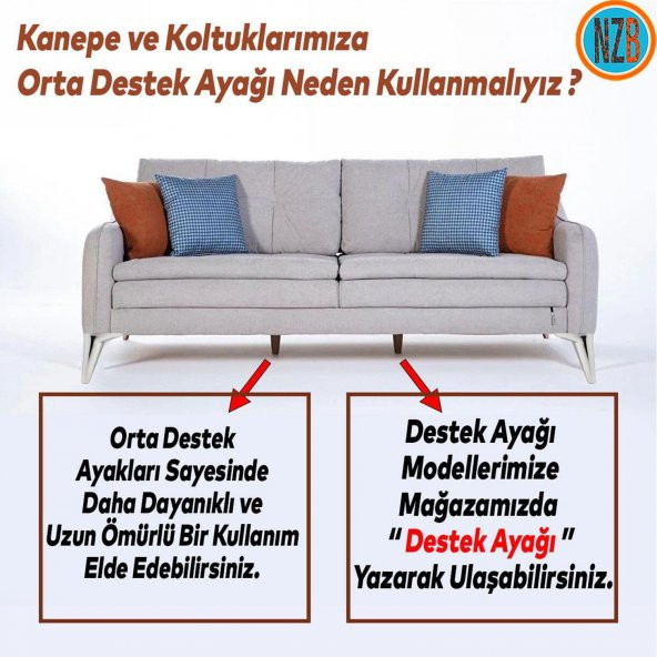 Mobilya Kanepe Sehpa Yatak Dolap TV Ünitesi Baza Koltuk Ayağı Krom Renk 20 cm Ayak - 2