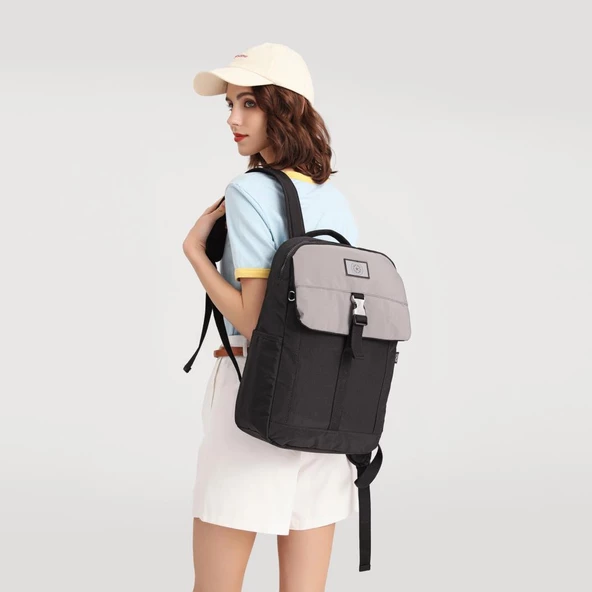 Smart Bags Uniseks Sırt Çantası Büyük Boy Renkli Tasarım 3183 - 7