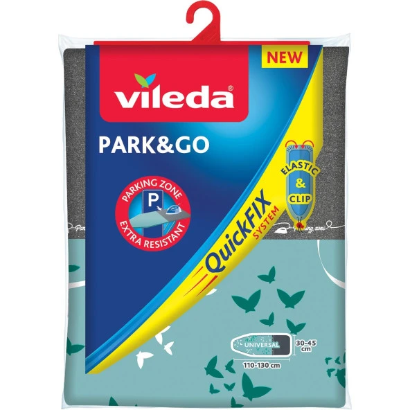 Vileda Viva Park&Go Ütü Masası Kılıfı, Universal Ebat