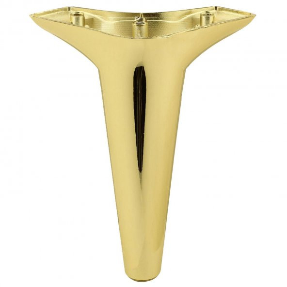 Mobilya Kanepe Yatak Sehpa TV Ünitesi Baza Koltuk Ayağı Gold Altın Renk 18 cm Ayak - Resim 5