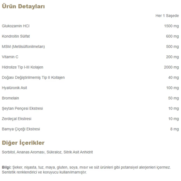 Nutraxin Artroflex Easy Move 30 Saşe - 2