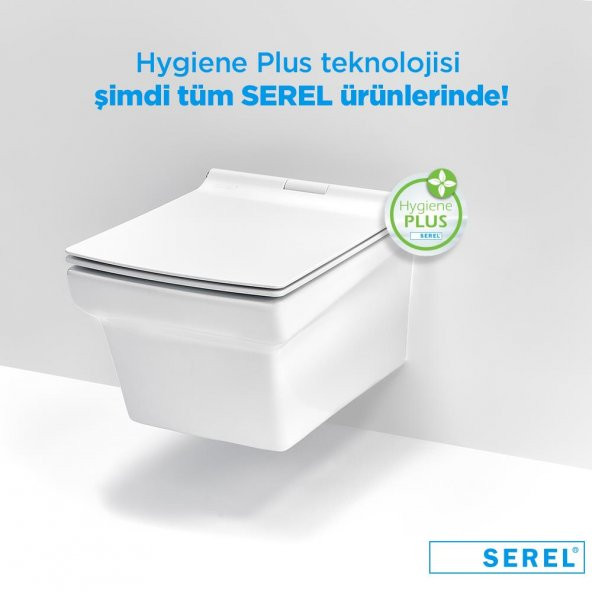 Serel 4life 53 Cm Asma Klozet - Kapak Hariç FL10ADS110H - 3