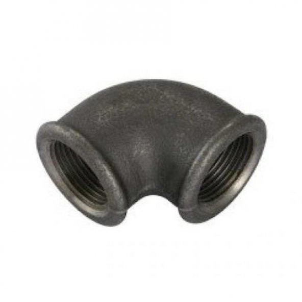 2-1/2 Siyah Fittings Dirsek - 1