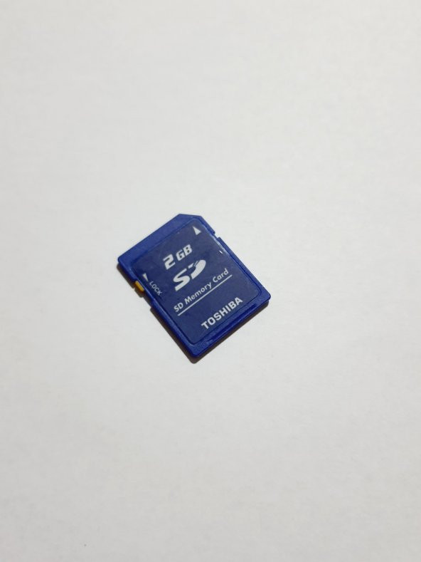 Toshiba 2GB SD Hafıza Kartı A003 2.El