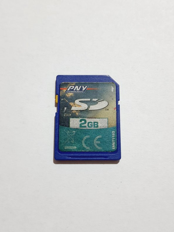 PNY Technologies 2GB SD Hafıza Kartı A007 2.El - 2