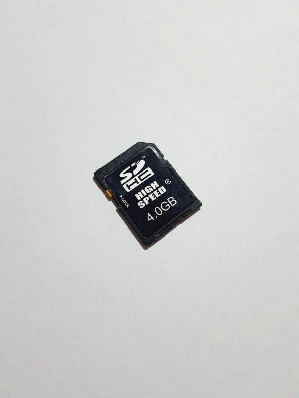 4GB SD Hafıza Kartı A012 2.El