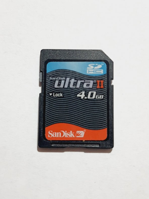 SanDisk Ultra 4GB SD Hafıza Kartı A018 2.El - 2