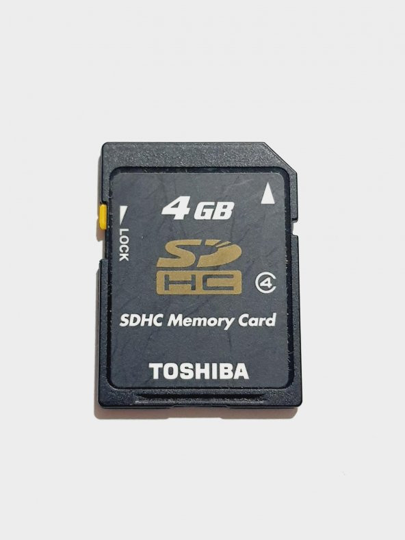 Toshiba 4GB SD Hafıza Kartı A026 2.El - 2