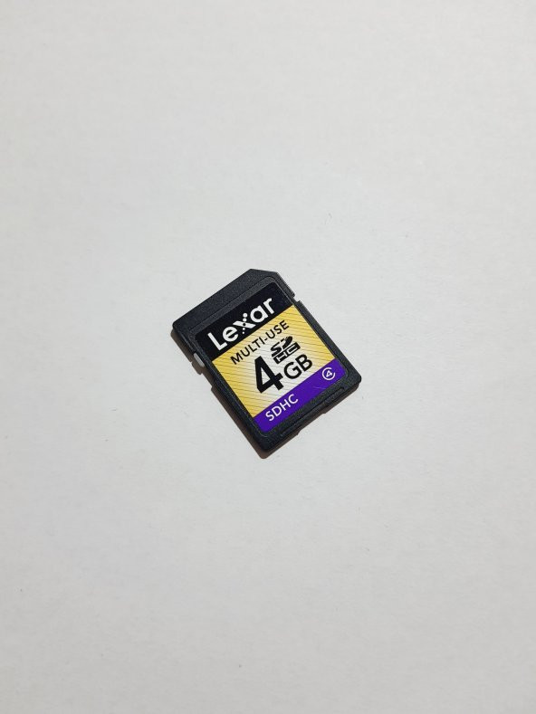 Lexar 4GB SD Hafıza Kartı A028 2.El