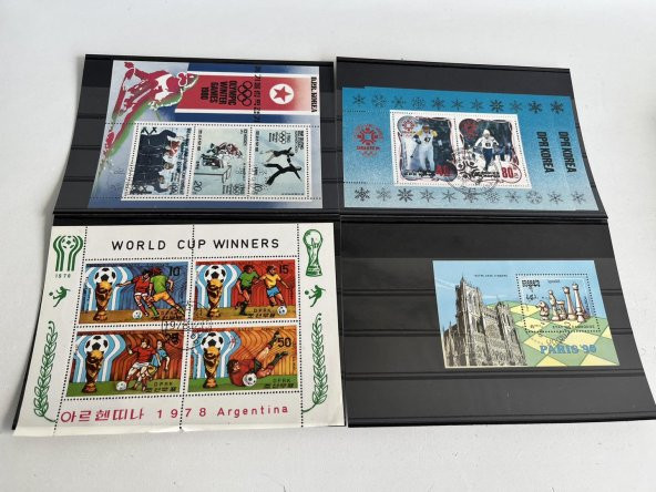 Olimpiyat ve Spor Temalı Posta Pulu Lotu 240 Adet B001 - Resim 12