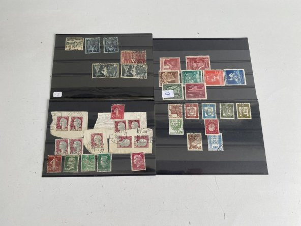 Yabancı Posta Pulu Lotu 840 Adet B002 - 6