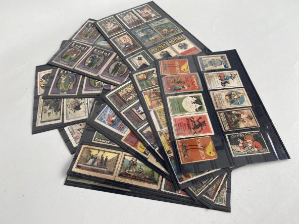 Yabancı Posta Pulu Lotu 110 Adet B007 ürün görseli