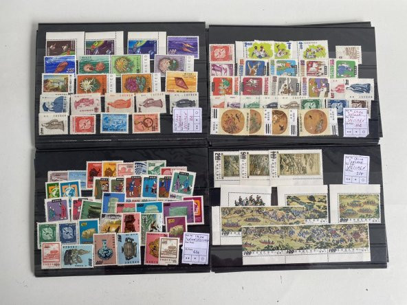 Yabancı Posta Pulu Lotu 850 Adet B006 - 3