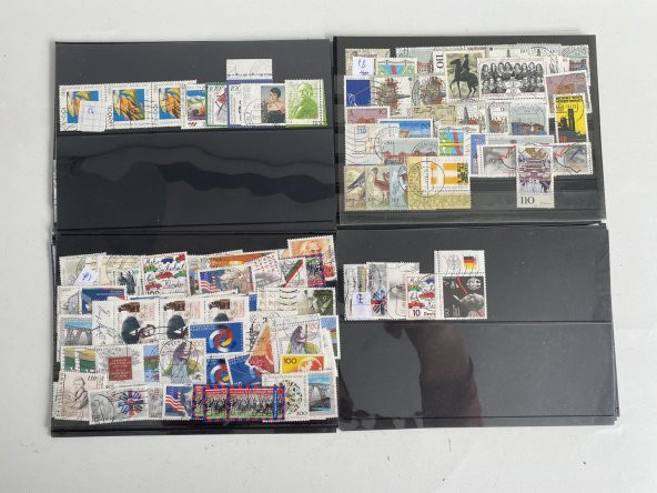 Yabancı Posta Pulu Lotu 850 Adet B006 - 6