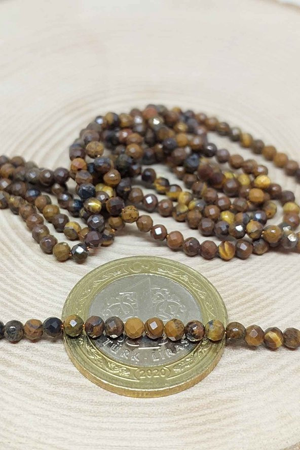 Kaplan Gözü Taşı Dizi 2,5mm - Resim 2