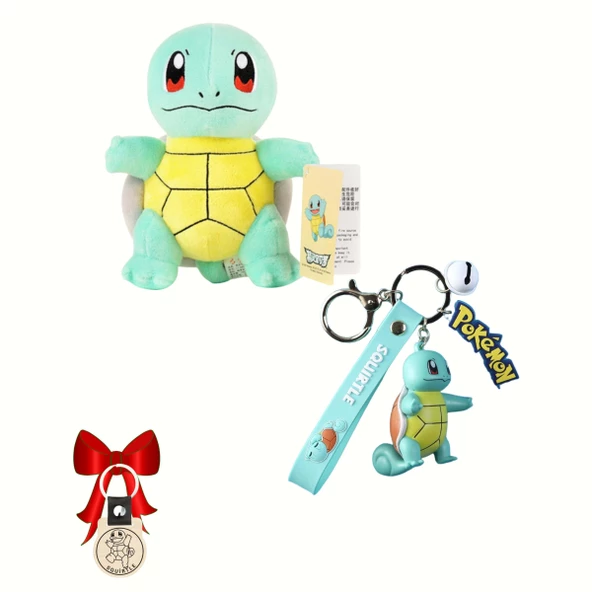 Pokemon Orijinal Lisanslı 2'li Squirtle Set