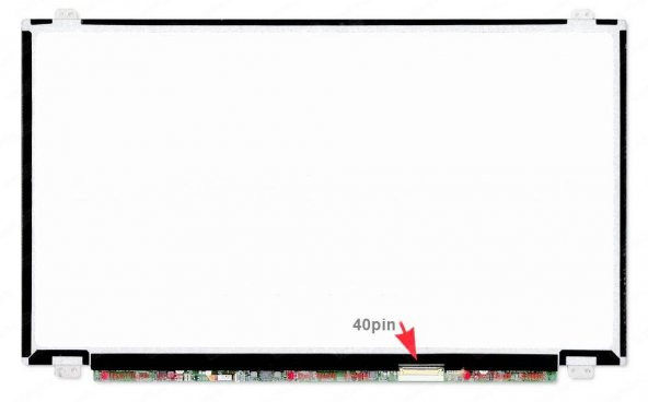 Toshiba L50-B-12K, L50-B-1JJ, L50-B-1VR uyumlu Ekran LCD PANEL Hd++ EKRAN 40 pin Led Orjinal - 1