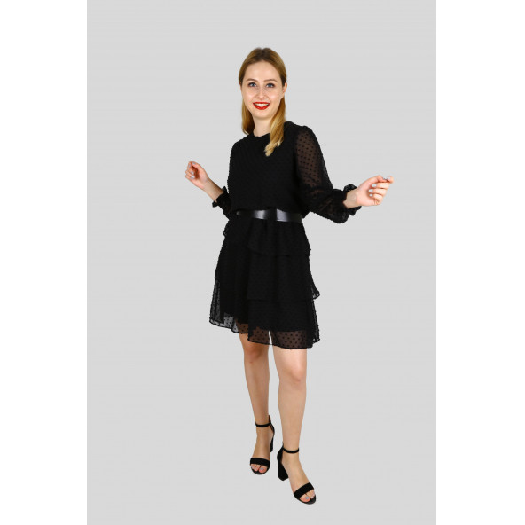 Stephanie Tasarım Mini Mezuniyet Elbise (0178) - 3