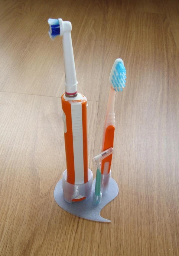 Diş Fırçası Tutucu Plastik Aparat