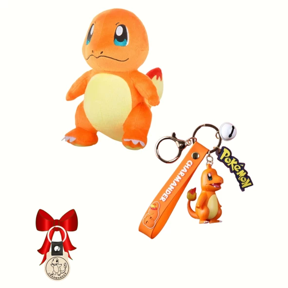 Pokemon Orijinal Lisanslı 2'li Charmander Set