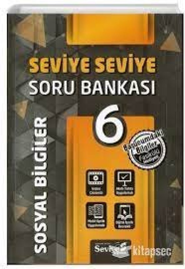 6. Sınıf Seviye Seviye Sosyal Bilgiler Soru Bankası Seviye Yayınları
