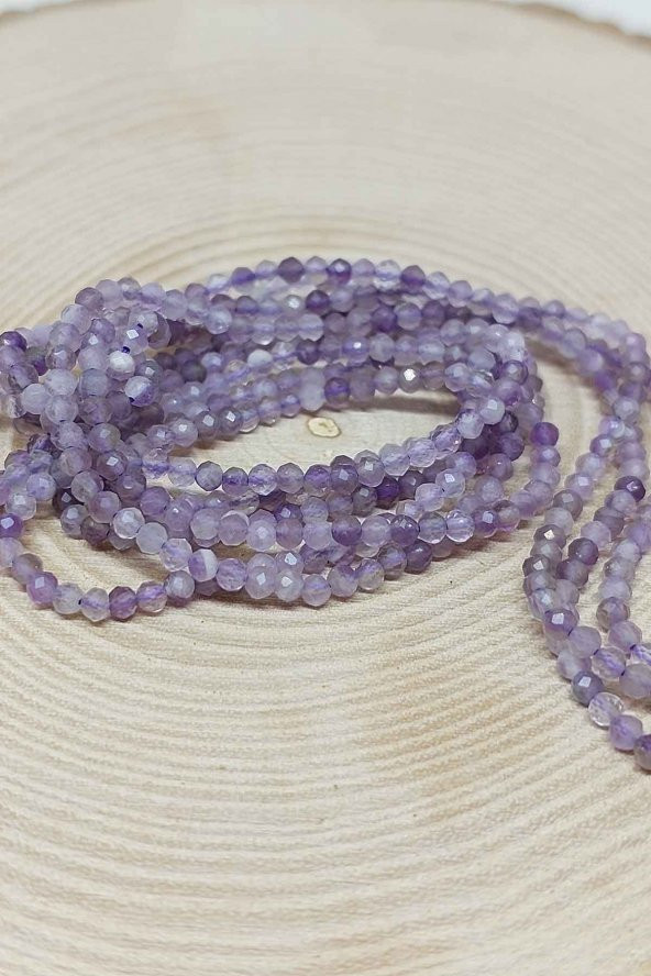 Ametist Taşı Dizi 2mm ürün görseli 1