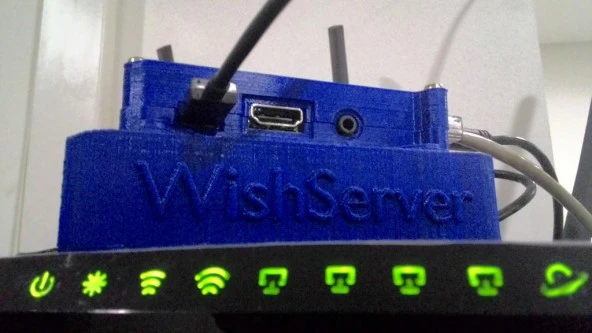 Wishserver - Raspberry Pi İçin Cloud Server Plastik Aparat