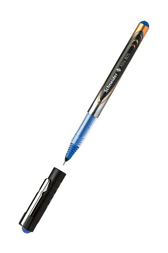 Siyah Mavi Pilot Kalem İğne Uçlu 0.5 mm Xtra 805 1 Adet Mavi Siyah Mürekkepli Pillot Roller Kalem 0,5 mm - 8