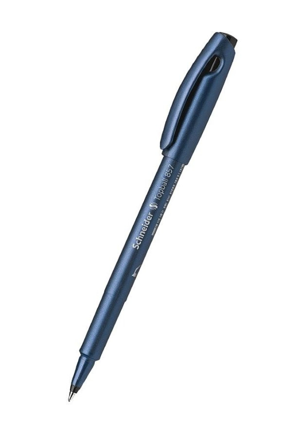 Siyah Roller Pilot Kalem 0.5 mm Topball 857 1 Adet Siyah Mürekkepli Pilot Roller Kalem 0,5 mm - 4