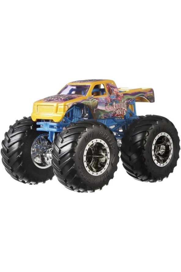 Hot Wheels Monster Trucks Arabalar 1:64 (Karışık Model 1 Adet) - Resim 3
