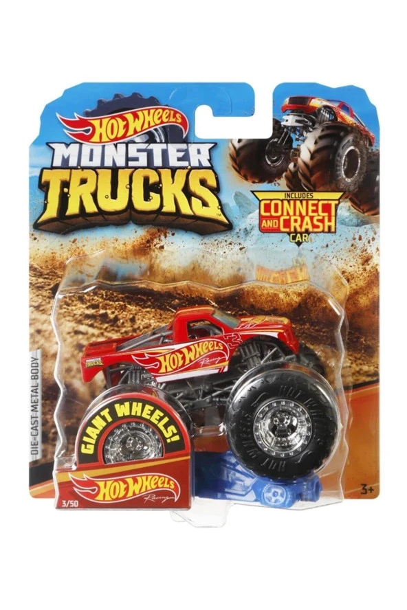 Hot Wheels Monster Trucks Arabalar 1:64 (Karışık Model 1 Adet) - Resim 7