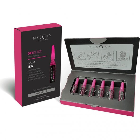 Mesoxy Oxydetox 2 ml x 6 Ampül