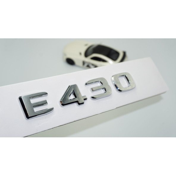 DK Tuning E430 Bagaj Krom ABS 3M 3D Yazı Logo Benz İle Uyumlu ürün görseli 1
