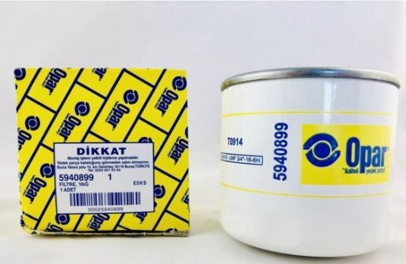 YAG FILTRESI TOFAS M131 DOGAN SAHIN KARTAL 1.6 OPAR 5940899 - OEM - 1