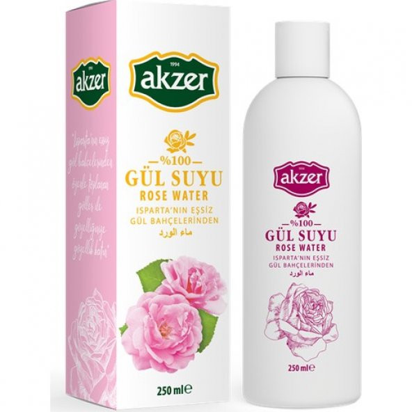 Akzer Gül Suyu 250ml