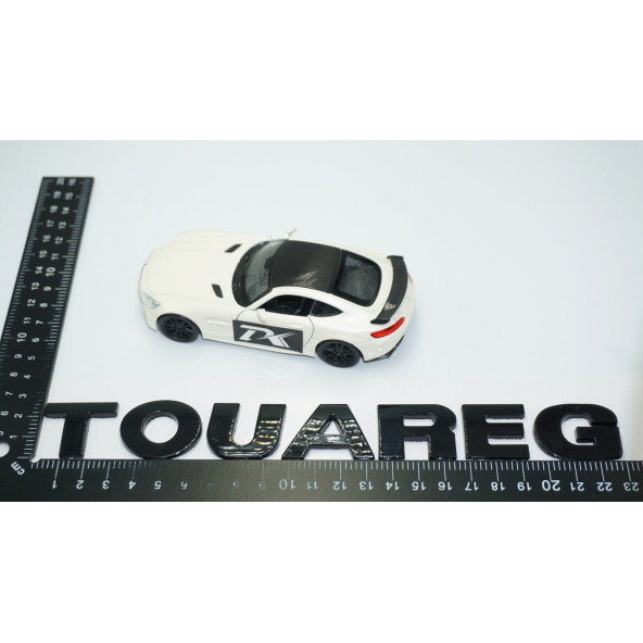 DK Tuning Touareg Bagaj Siyah ABS Yazı Logo Volkswagen İle Uyumlu - 4