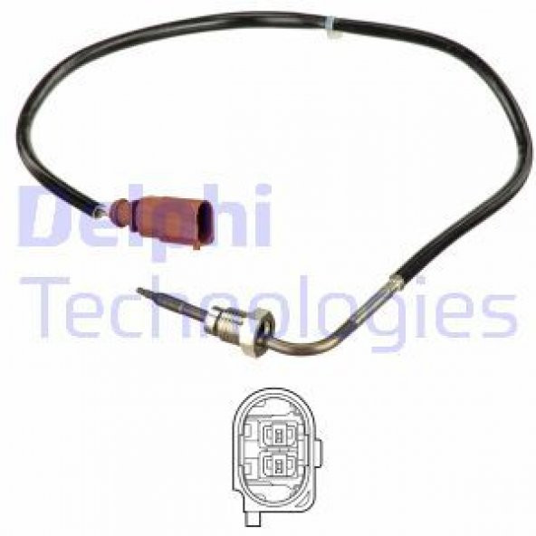 Delphi-Ts30154 Egzoz Sicaklik Sensörü Tiguan 5N 542569279