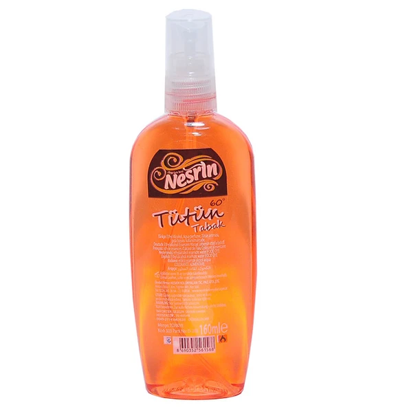 Tütün Kolonyası 60 Derece Pet Şişe Sprey 160 ML - Resim 4