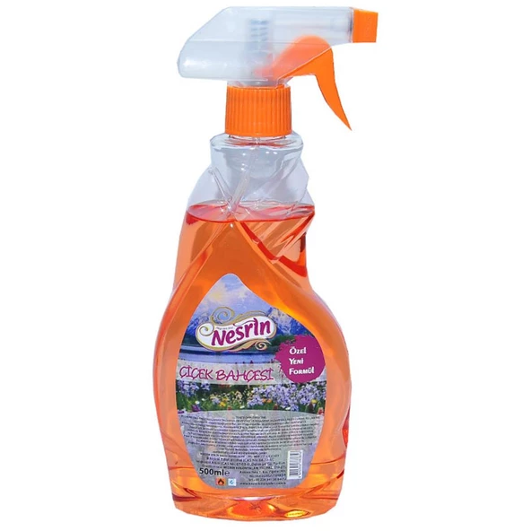 Nesrin Çiçek Bahçesi Oda Parfümü Ev Araba Koku Giderici Sprey 500ML - 2