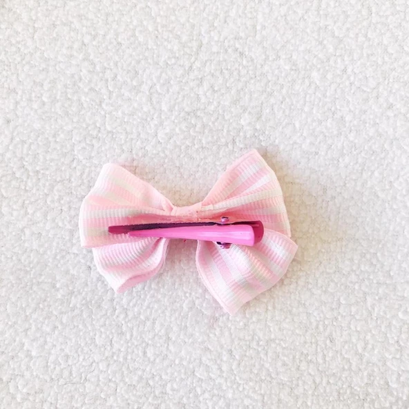 TOKA by Kemique  Stripe Serisi  PEMBE Köpek Tokası - 3