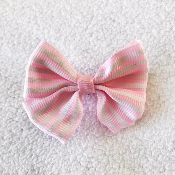 TOKA by Kemique  Stripe Serisi  PEMBE Köpek Tokası - 2