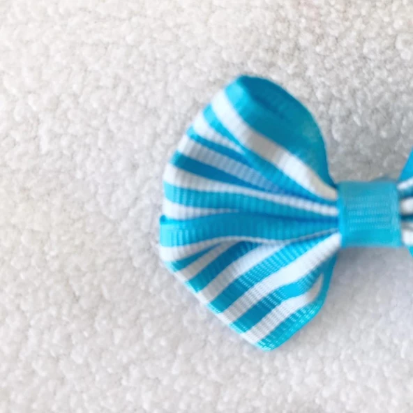 TOKA by Kemique  Stripe Serisi MAVİ Köpek Tokası - 3