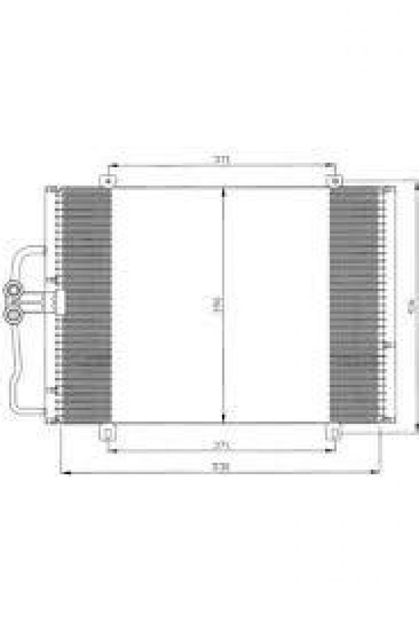 Oris-Crn391016 Klima Köndenseri Mgn I 95 565X391X16 Oto.-Mek. 515166584 - 1