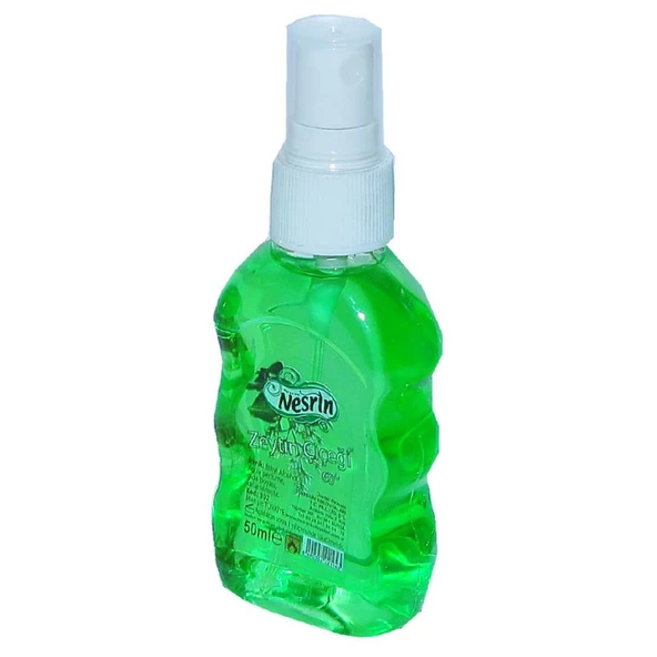 Nesrin Zeytin Çiçeği Kolonyası 50ML 60 Derece Pet Şişe Sprey - 6